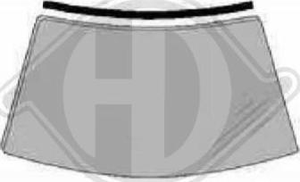 Diederichs 8450531 - Облицовка / защитная накладка, ветровое стекло abcparts.ee