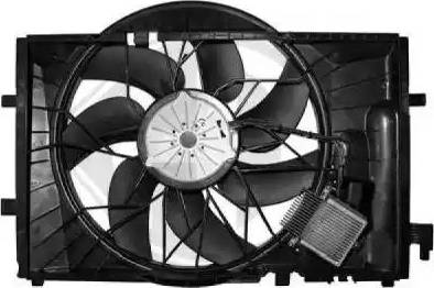 Diederichs 8167115 - Вентилятор, охлаждение двигателя abcparts.ee