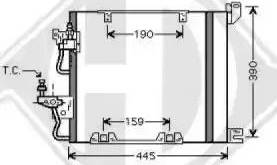 Diederichs 8180602 - Конденсатор кондиционера abcparts.ee