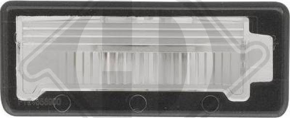 Diederichs 3486096 - Фонарь освещения номерного знака abcparts.ee