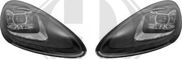 Diederichs 2040280 - Комплект главных фар abcparts.ee