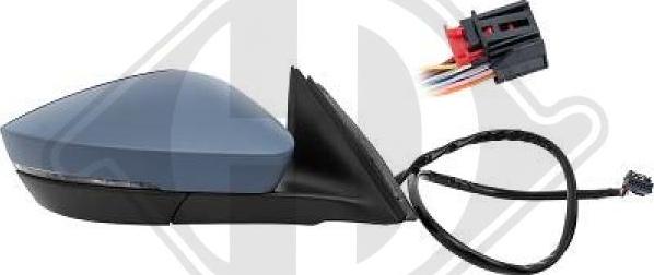 Diederichs 7842124 - Наружное зеркало abcparts.ee