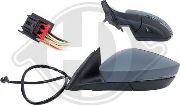 Diederichs 7842325 - Наружное зеркало abcparts.ee