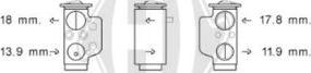 Diederichs DCE1098 - Расширительный клапан, кондиционер abcparts.ee