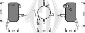Diederichs DCT1100 - Осушитель, кондиционер abcparts.ee