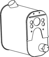 Dinex 49386 - Средний глушитель выхлопных газов abcparts.ee