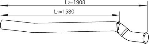 Dinex 47677 - Труба выхлопного газа abcparts.ee