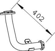 Dinex 66117 - Труба выхлопного газа abcparts.ee