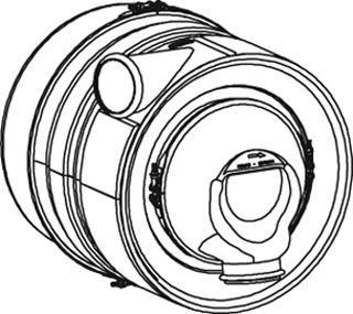 Dinex 68353 - Средний глушитель выхлопных газов abcparts.ee