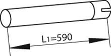 Dinex 80150 - Труба выхлопного газа abcparts.ee