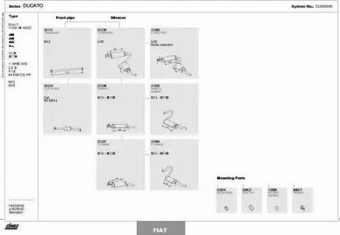 Dinex 333000008 - Система выпуска ОГ abcparts.ee