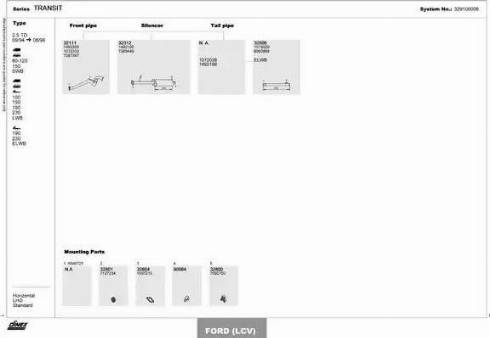 Dinex 329100006 - Система выпуска ОГ abcparts.ee