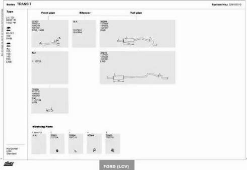 Dinex 329100010 - Система выпуска ОГ abcparts.ee