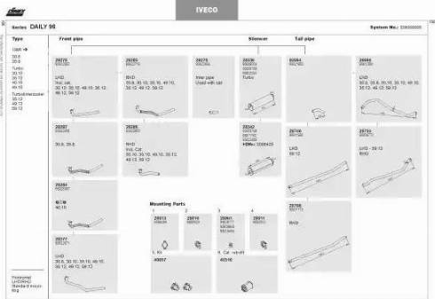 Dinex 328000005 - Система выпуска ОГ abcparts.ee