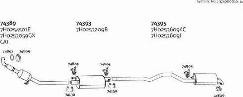 Dinex 374000039_01 - Система выпуска ОГ abcparts.ee
