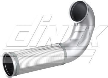 Dinex 2KE004 - Труба выхлопного газа abcparts.ee