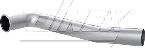 Dinex 2KE003 - Труба выхлопного газа abcparts.ee