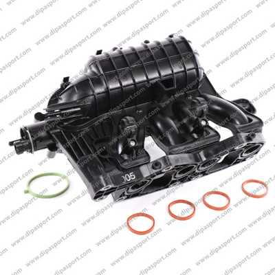 Dipasport COL027N - Впускная труба, подвод воздуха abcparts.ee