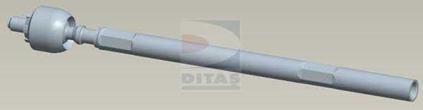 Ditas A2-3591 - Осевой шарнир рулевой тяги, внутренний abcparts.ee