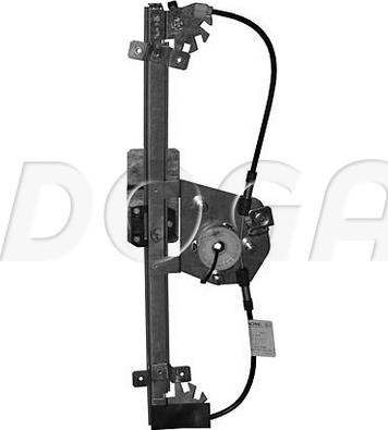 DOGA 100512 - Стеклоподъемник abcparts.ee