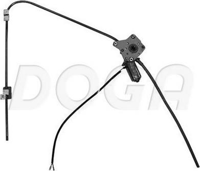 DOGA 100830 - Стеклоподъемник abcparts.ee