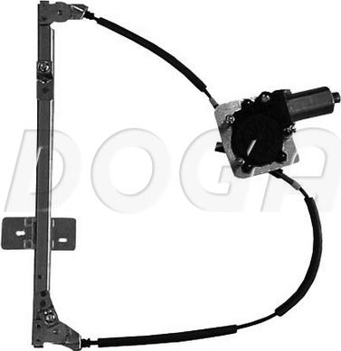 DOGA 100785 - Стеклоподъемник abcparts.ee