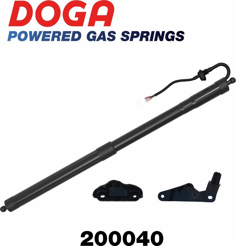 DOGA 200040 - Электромотор, задняя дверь abcparts.ee