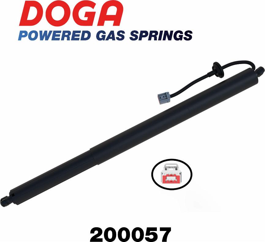 DOGA 200057 - Электромотор, задняя дверь abcparts.ee