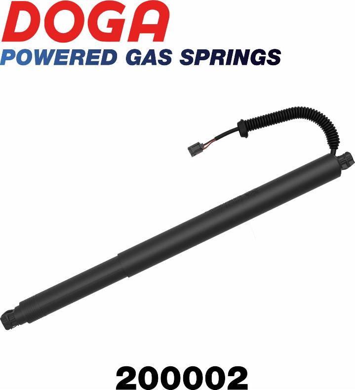 DOGA 200002 - Электромотор, задняя дверь abcparts.ee