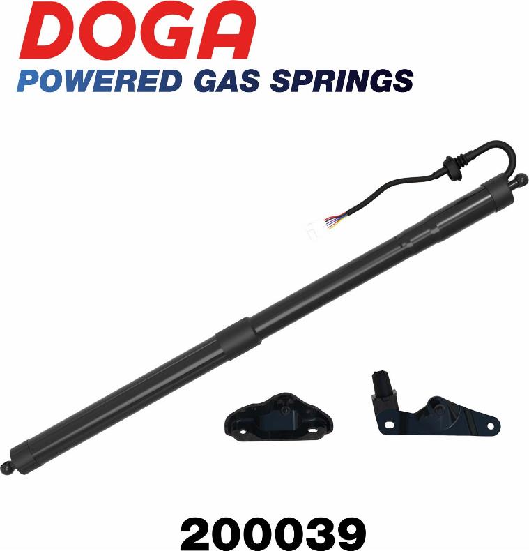 DOGA 200039 - Электромотор, задняя дверь abcparts.ee