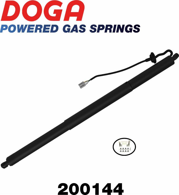 DOGA 200144 - Электромотор, задняя дверь abcparts.ee