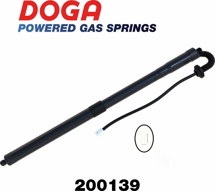 DOGA 200139 - Электромотор, задняя дверь abcparts.ee