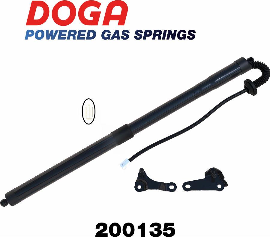 DOGA 200135 - Электромотор, задняя дверь abcparts.ee