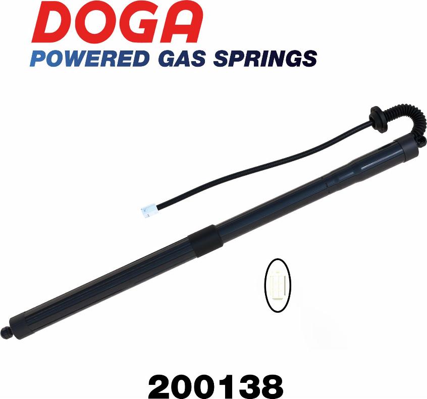 DOGA 200138 - Электромотор, задняя дверь abcparts.ee