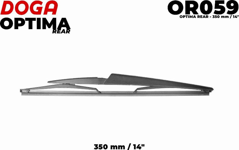 DOGA OR059 - Щетка стеклоочистителя abcparts.ee