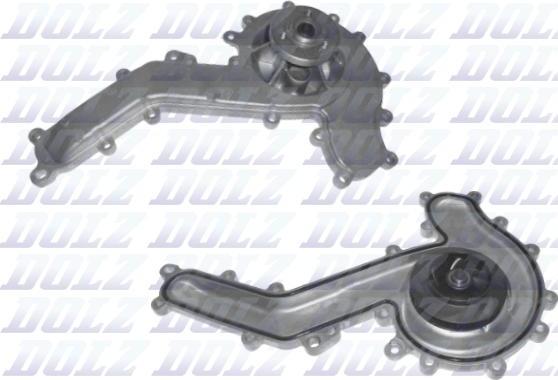 DOLZ A276 - Водяной насос abcparts.ee