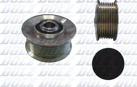 DOLZ AFC058 - Шкив генератора, муфта abcparts.ee