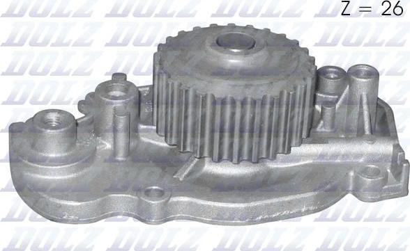 DOLZ H127 - Водяной насос abcparts.ee