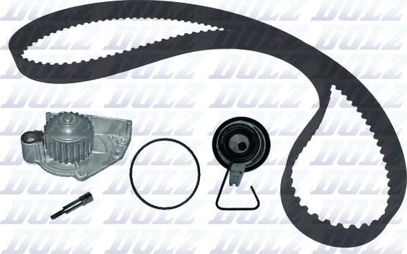DOLZ KD297 - Водяной насос + комплект зубчатого ремня ГРМ abcparts.ee