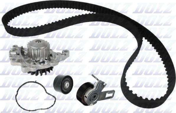 DOLZ KD236 - Водяной насос + комплект зубчатого ремня ГРМ abcparts.ee