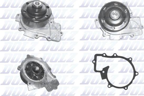 DOLZ M258 - Водяной насос abcparts.ee
