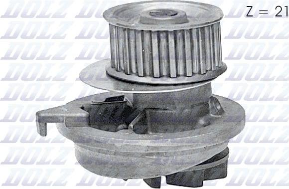 DOLZ O118 - Водяной насос abcparts.ee