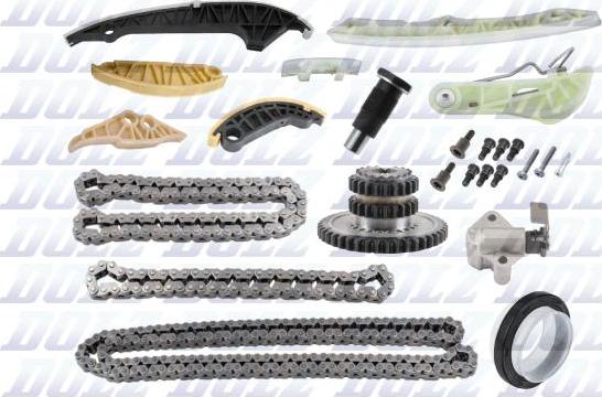 DOLZ SKCA009 - Комплект цепи привода распредвала abcparts.ee
