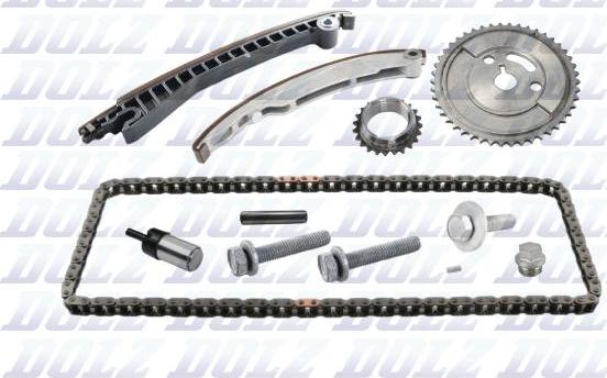DOLZ SKCB019F - Комплект цепи привода распредвала abcparts.ee