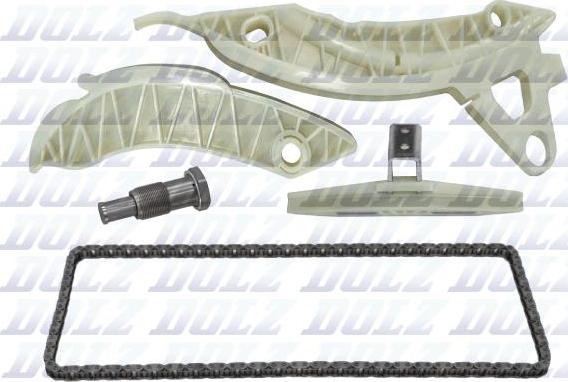 DOLZ SKCC123 - Комплект цепи привода распредвала abcparts.ee