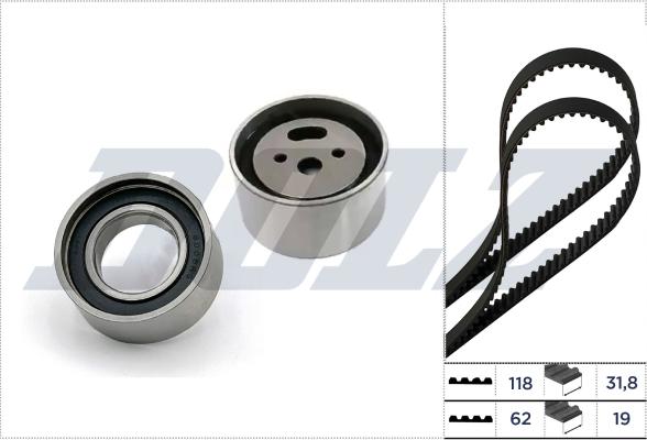 DOLZ SKD306 - Комплект зубчатого ремня ГРМ abcparts.ee