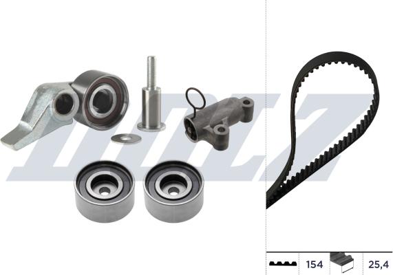 DOLZ SKD303 - Комплект зубчатого ремня ГРМ abcparts.ee