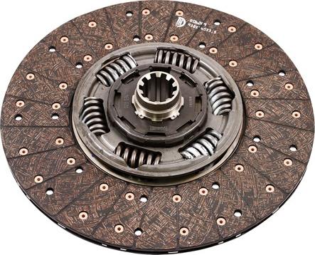 Dönmez 023 034 - Диск сцепления, фрикцион abcparts.ee
