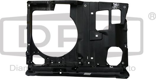 DPA 88051202502 - Супорт радиатора, передняя планка abcparts.ee