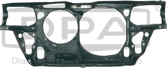 DPA 88051773402 - Супорт радиатора, передняя планка abcparts.ee